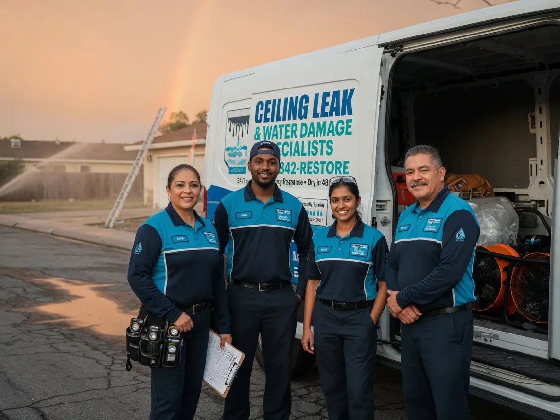 Ceiling Leak Cleanup company in West Virginia